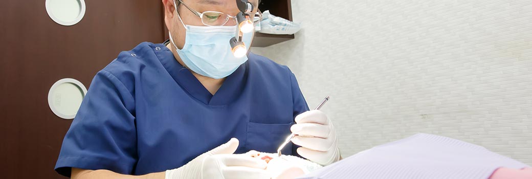 虫歯や歯周病、歯痛の治療は一般歯科